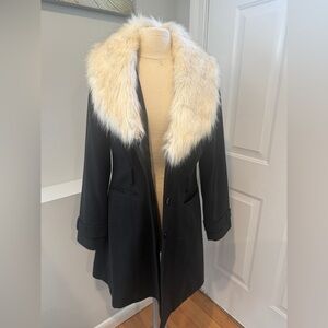 Black Miss Selfridge Coat